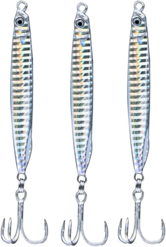 Saltwater Fishing Lures Fishing Jigs Fishing Spoons for Striped bass, Pompano, Spanish Mackerel ，Bluefish