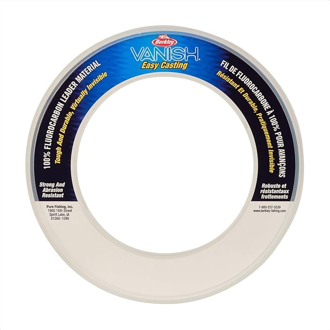 Berkley Vanish Fluorocarbon Fishing Line/Leader Material