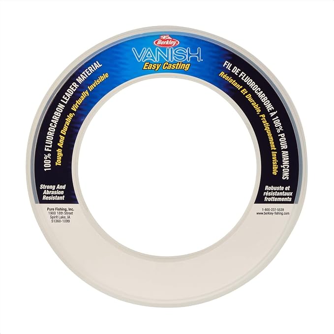 Berkley Vanish Fluorocarbon Fishing Line/Leader Material