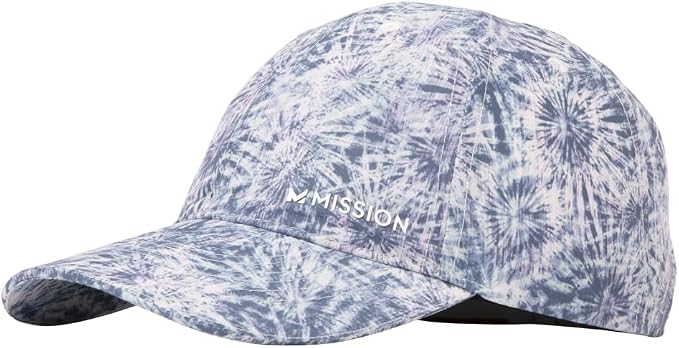 MISSION Cooling Performance Hat, Unstructured Low-Profile Adjustable Fit - UPF 50 - for Running, Workouts & Outdoors