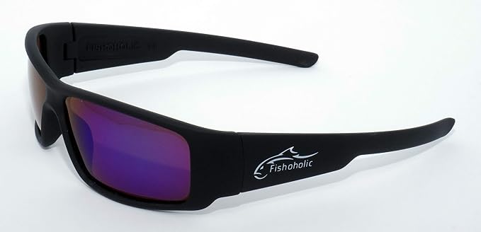 Fishoholic Polarized Fishing Sunglasses UV400 (14 Options) Fishing Gift with Hard Case & Pouch