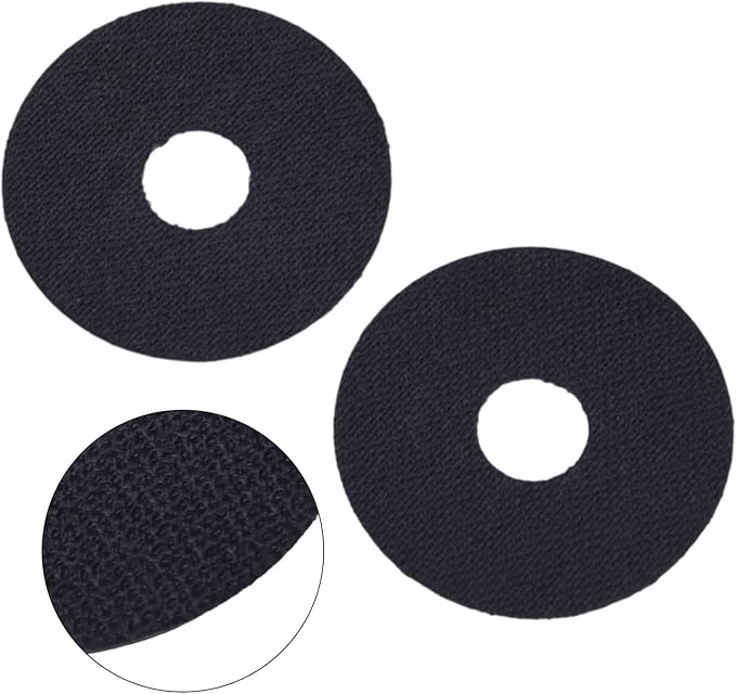2 Pieces Carbon Fiber Drag Washers For Baitcasting Drum Fishing Reel Brake Pads 31Mm 34Mm Sizes Black High Durability Repair Kit(31mm*8.3mm*0.5mm)