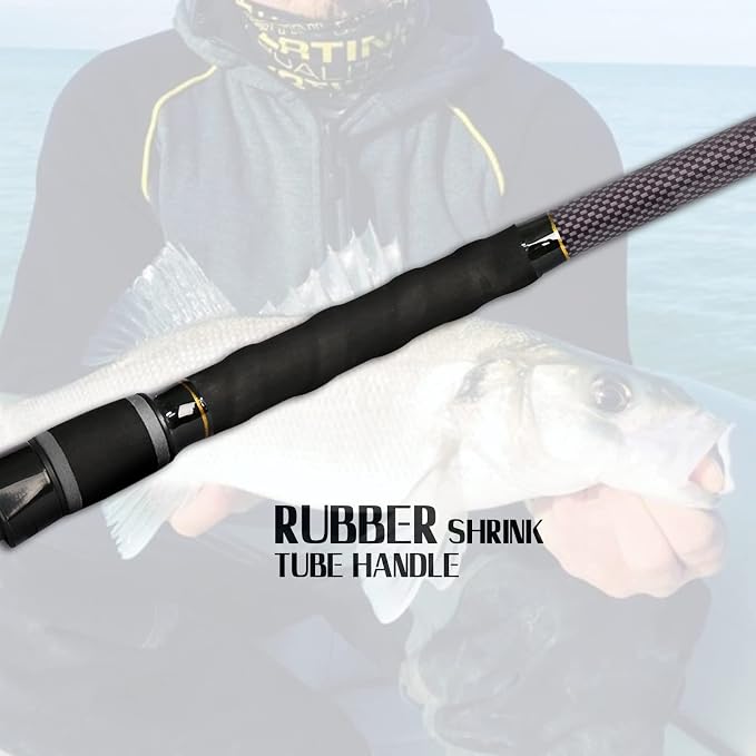 Fiblink Surf Fishing Rod 2 Piece/3 Piece Portable Travel Spinning Rod Saltwater Surf Rod (9'/10'/10'6"/12')