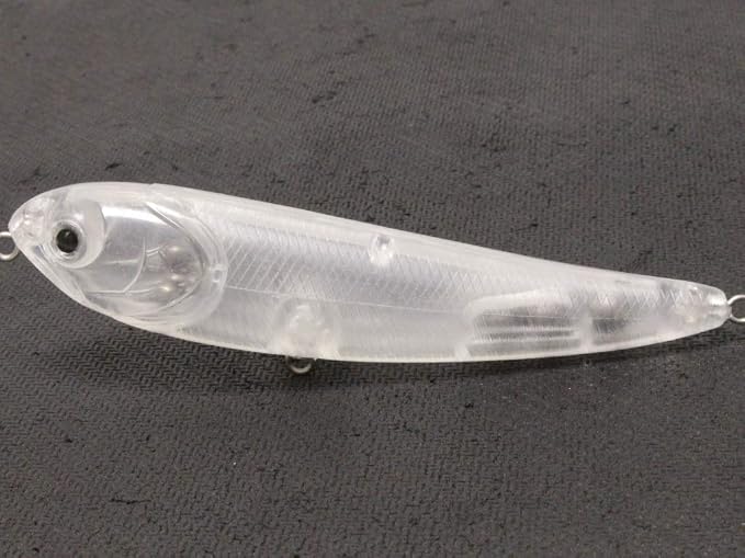 10 Blank Unpainted Minnow Crankbait Topwater Lipless Jerkbait Fishing Lures V3