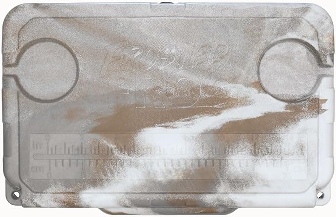 USA Made Frosted Frog Camo 20 Quart Ice Chest Heavy Duty High Performance Roto-Molded Commercial Grade Insulated Cooler