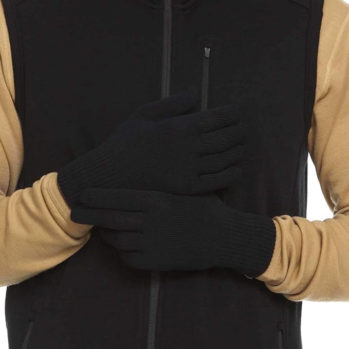 Merino Wool Glove Liner - Warm Base Layer - Ski Liner Glove - 3 Season Wear - Multiple Colors and Sizes