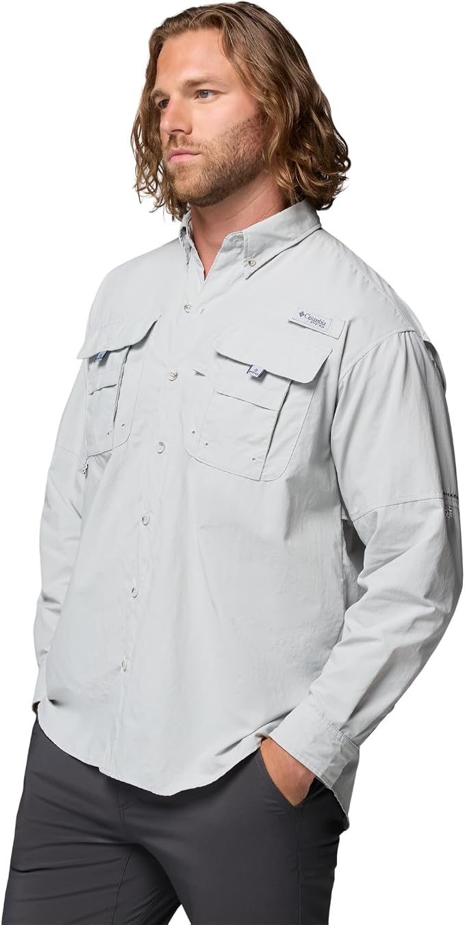 Columbia Men's PFG Bahama II Long Sleeve Fishing Shirt