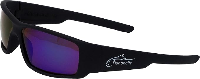 Fishoholic Polarized Fishing Sunglasses UV400 (14 Options) Fishing Gift with Hard Case & Pouch