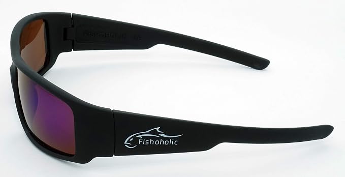 Fishoholic Polarized Fishing Sunglasses UV400 (14 Options) Fishing Gift with Hard Case & Pouch