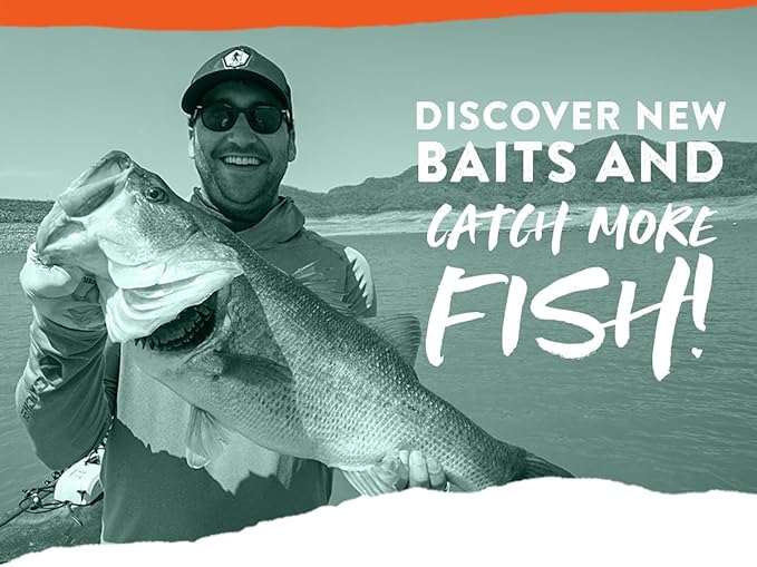 Catch Co Mystery Tackle Box Freshwater Largemouth and Smallmouth Bass Lures Fishing Kit