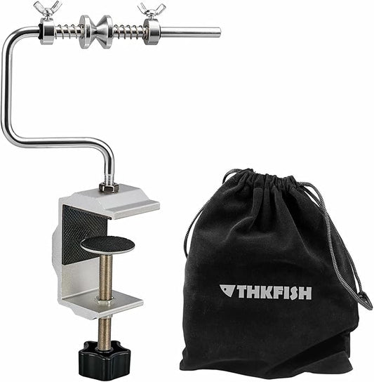 THKFISH Fishing Line Spooler Fishing Line Winder Spooler Fishing Accessories Adjustable Stable Portable Fishing Line Spooler/Fishing Line Remover