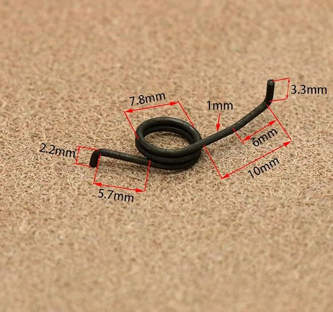 Pack of 2 Replacement Parts Fishing Reel Spring Reel Repair Parts 1000-5000 for Daiwa