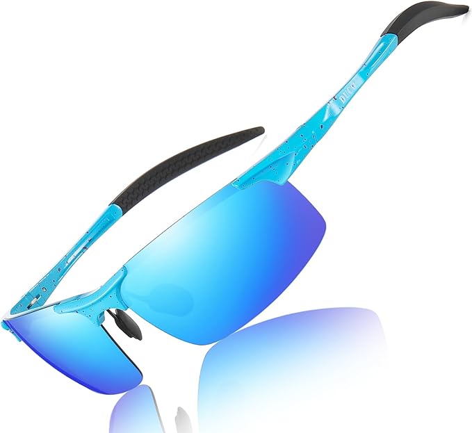 DUCO Mens Sports Polarized Sunglasses UV Protection Sunglasses for Men 8177s