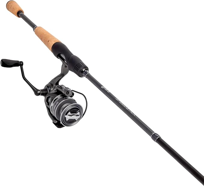 Lew's Speed Spin Spinning Reel and Fishing Rod Combo, HM30 Graphite Rod, 9+1 Bearings, Speed Gears