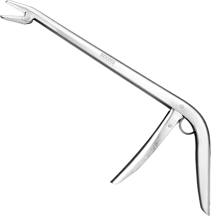 Booms Fishing R1 Stainless Steel Fish Hook Remover Extractor, 11-1/2 inches