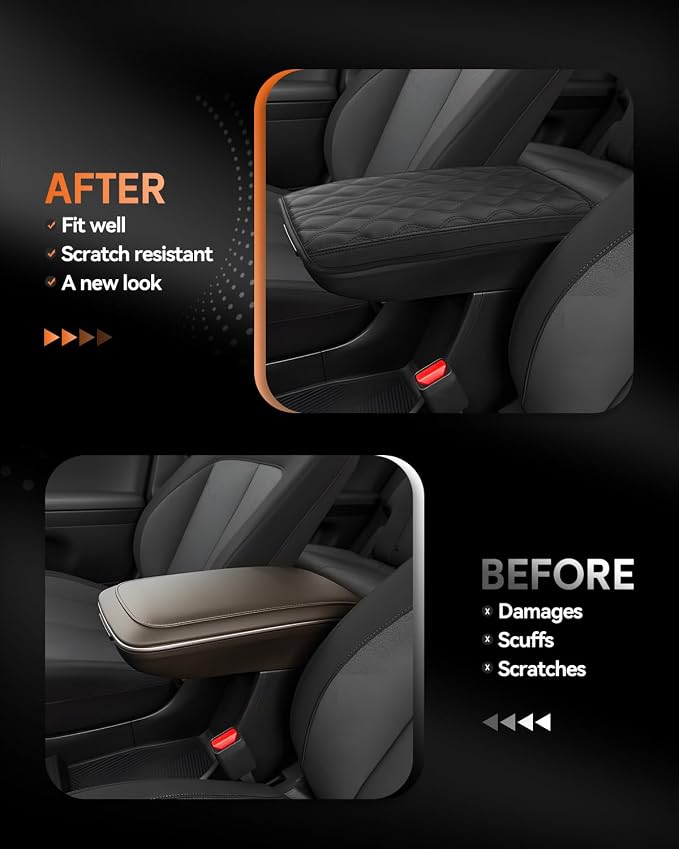 CDEFG for Ioniq 5 2022-2025 2026 Center Console Cover Armrest Cover for Ioniq5 (SE, SEL, Limited, XRT) Accessories Console Arm Rest Protector