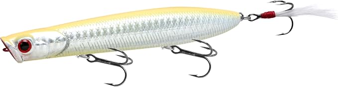 LUCKY CRAFT Gunfish 117 Freshwater Fishing Lures, Top Water Fishing Gear for Trout and Bass Fish, Spooks Cupped Mouth Walker, Long Casting Treble Hooks, Fish Accessories for Tackle Box