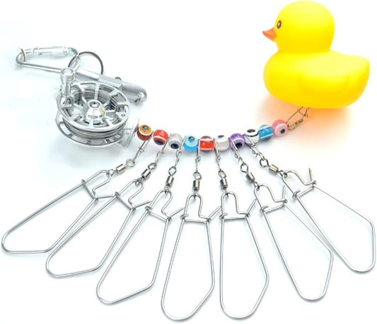 Joyeee Fish Stringer, Foam Fishing Float, Lures, Baits, Ice Spearing Equipment Multi-Tools