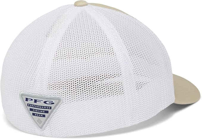 Columbia Unisex Adult PFG Logo Mesh Ball Cap