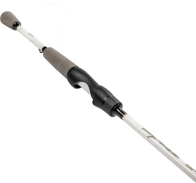 Lew'sLew's Wally Marshall Classic Signature Casting Fishing Rod, IM8 Graphite Rod, Stainless Steel Guides, Cork Split-Grip, Black/Green