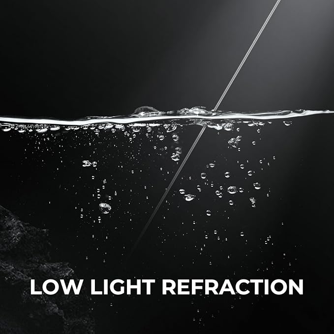 KastKing Kovert 100% Fluorocarbon Fishing Line - Clear Fishing Leader, High Sensitivity, Strong Knot Strength, Shock & Abrasion Resistant, Extreme Clarity, Ultra-Low Visibility, Fast Sinking