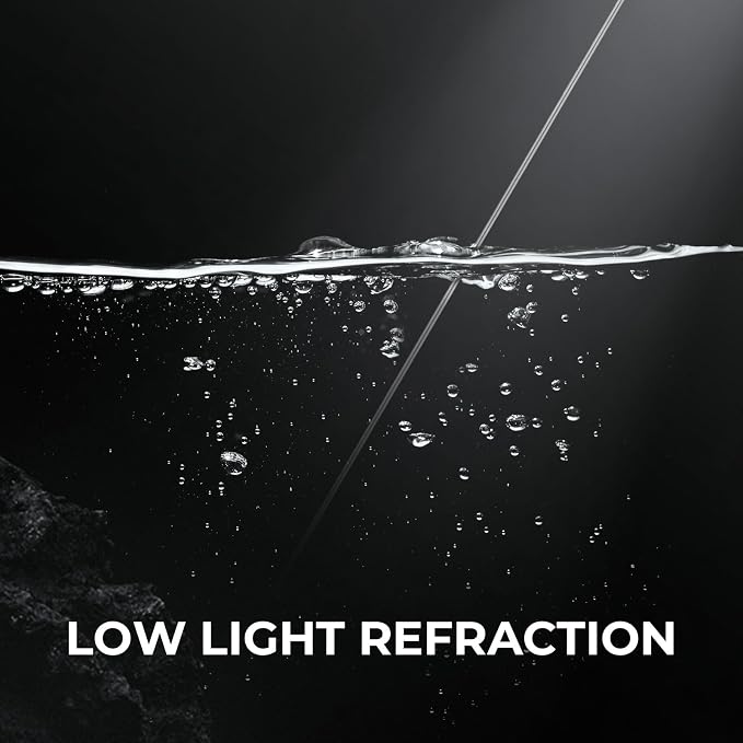 KastKing Kovert 100% Fluorocarbon Fishing Line - Clear Fishing Leader, High Sensitivity, Strong Knot Strength, Shock & Abrasion Resistant, Extreme Clarity, Ultra-Low Visibility, Fast Sinking