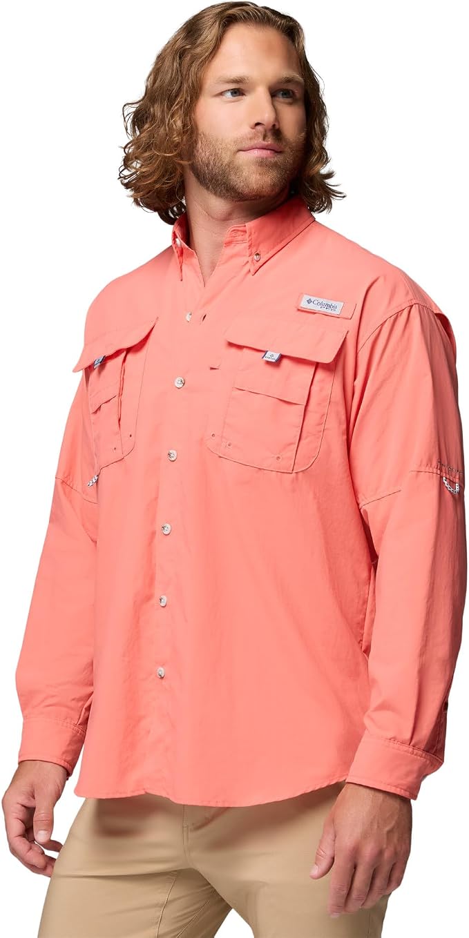 Columbia Men's PFG Bahama II Long Sleeve Fishing Shirt