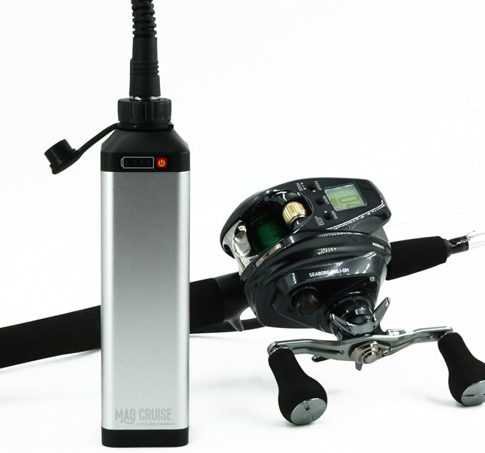10Ah Sea Fishing Reel Battery and Accessories for Daiwa Tanacom Seaborg Leobritz Shimano Electric Fishing Reel Battery (Free 2m Power Cord)