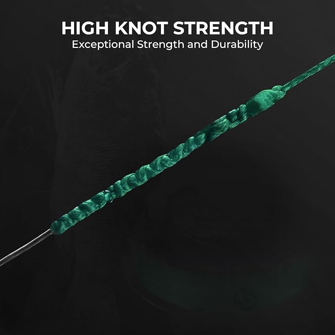 KastKing Superpower ColorShield Braided Fishing Line - Colorfast Braided Line, 100% Solution Dyed UHMWPE Fiber, Smooth & Strong Superline, Near Zero Stretch, Sensitive, High Abrasion Resistance