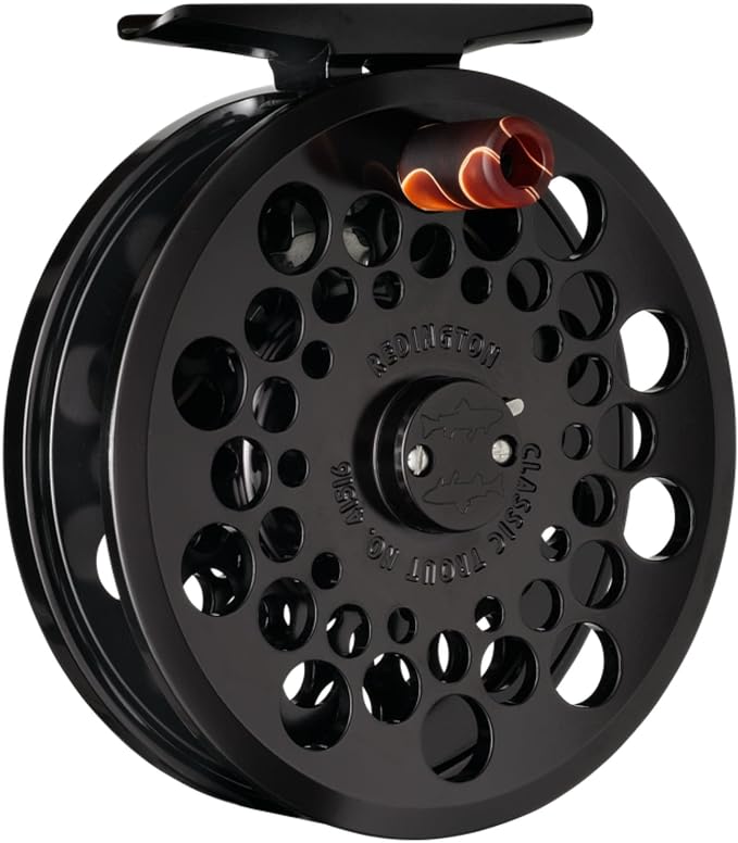 Redington Classic Trout Fly Reel – Lightweight Click-and-Pawl Trout Reel, Large Arbor, CNC Machined Aluminum