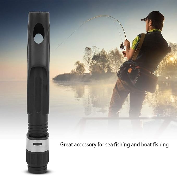 Fishing Rod Reel Seat Impact Resistant Lightweight 3PCS for Versatile Reel Fishing Black Size 16# 18#
