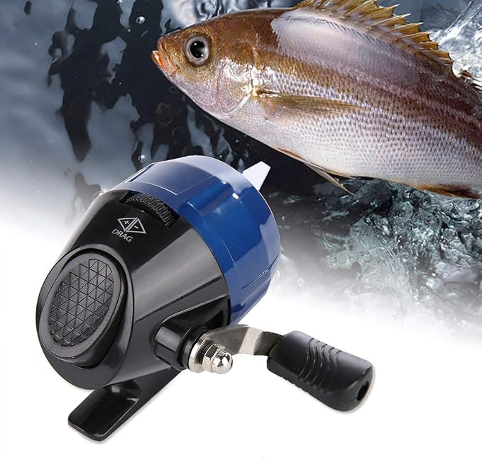Spincast Fishing Reel, 3.0:1 Gear Ratio for Beginners and Kids, Easy to Use, Right or Left Hand Retrieve, for Freshwater Fishing