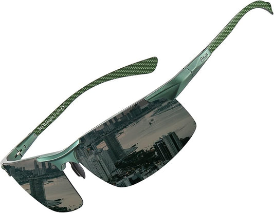 DUCO Polarized Sunglasses Mens Ultralight Carbon Fiber Sun Glasses for Men Driving Sports Fishing UV400 Protection DC8277