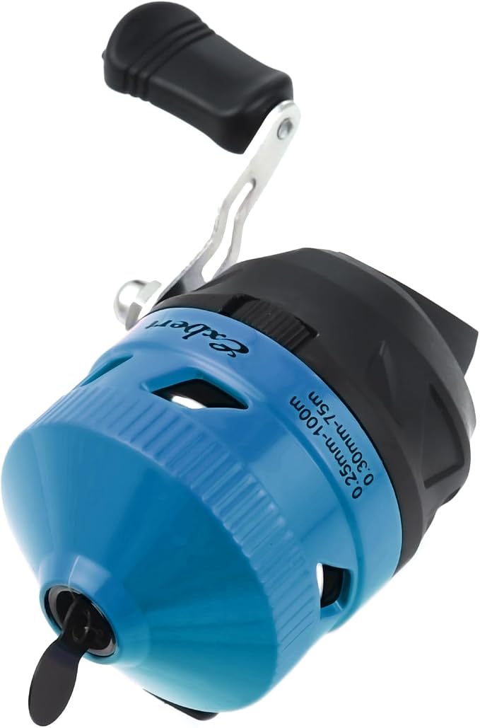 Spincast Fishing Reel, Right Hand Retrieve, Easy to Use Push Button Casting Design for Both Beginners and Kids