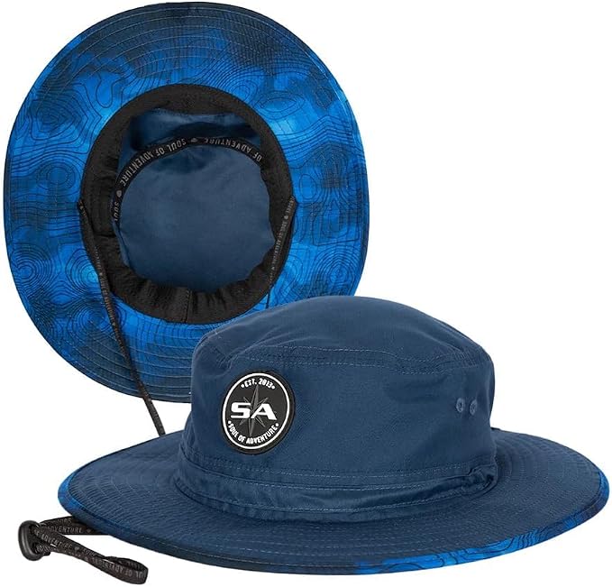 Soul of Adventure Bucket Hat | UV 50+ for Adults | Sun Protection with Adjustable Fit, Moisture-Wicking Fabric