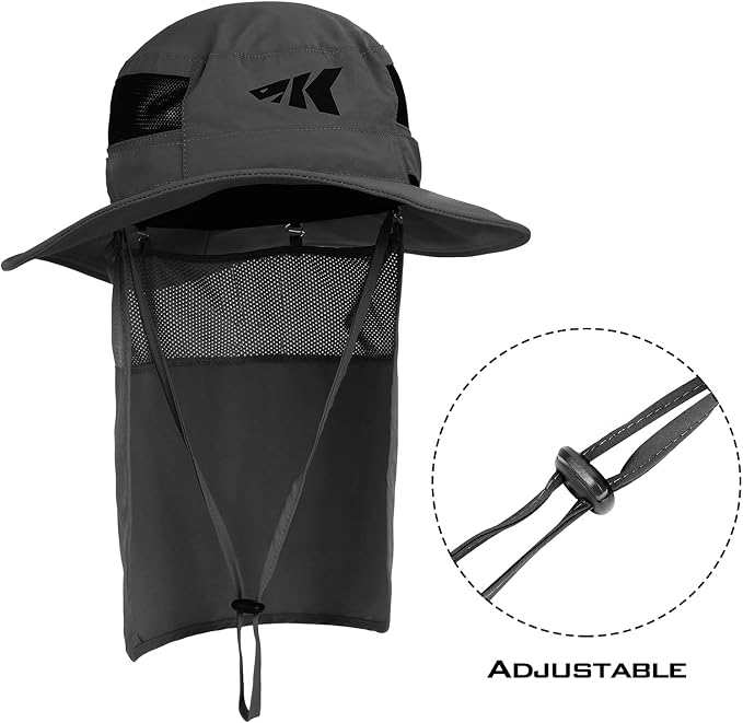 KastKing Sol Armis UPF 50 Boonie Hat - Sun Protection Hat, Fishing Hat, Beach & Hiking Hat, Paddling