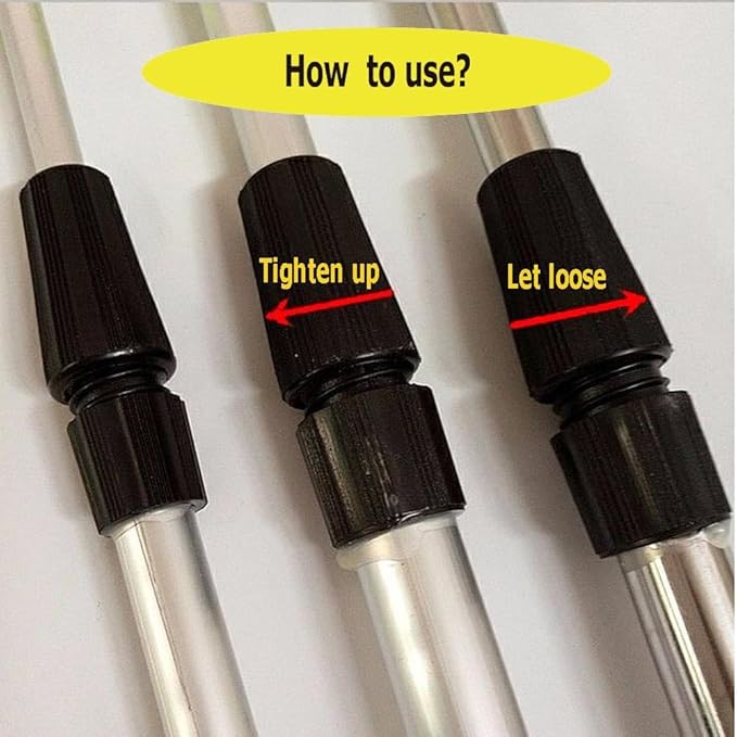 4-Pack Telescopic Fishing Rod Holders for Ground Fishing Rod Holders Stand Fishing Pole Rack for Bank