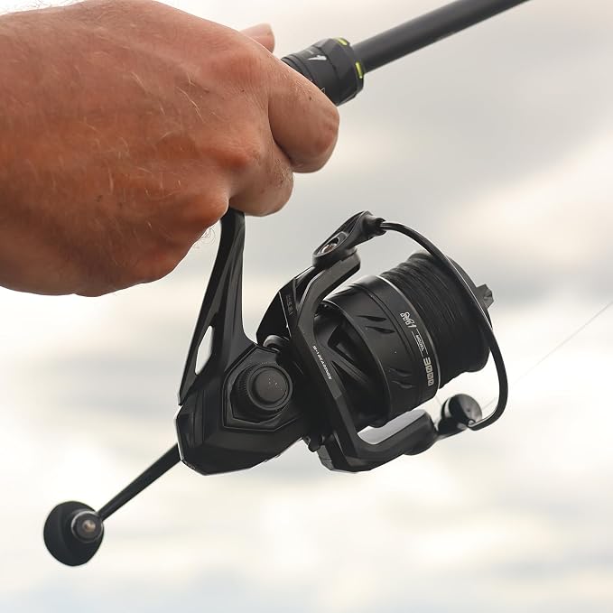Handing M1 Spinning Reel Freshwater Fishing Reel, 9+1 Ball Bearings for Smooth Performance, Up to 26.5 lbs Max Drag Power, CNC Aluminum Spool, 500 Size for Light Fishing, 2000 for Versatile Freshwater