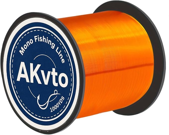 Monofilament Fishing Line, 1000 Yards, 4.5-14.5 LB Test, Fresh and Saltwater Nylon Line