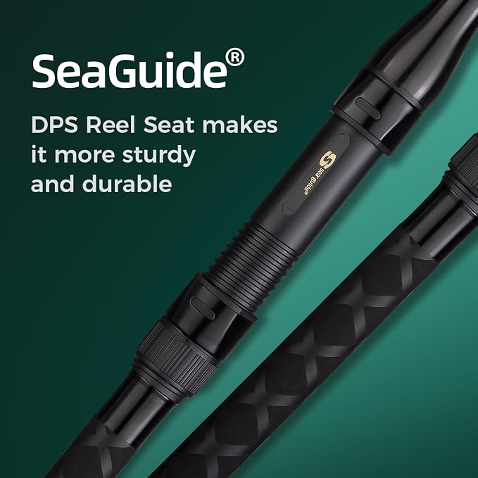 Carbon Fiber Surf Rod Saltwater Surf Spinning Fishing Rod with Seaguide Reel Seat