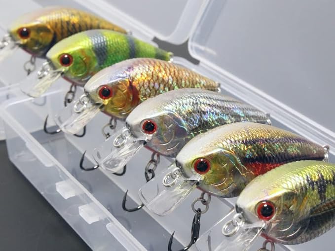 Minnow Crankbait for Bass Fishing Bass Lure Jerkbait Fishing Lures and Tackle Box