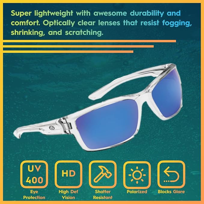 Flying Fisherman Cove Polarized Sunglasses with 100% UV Protection
