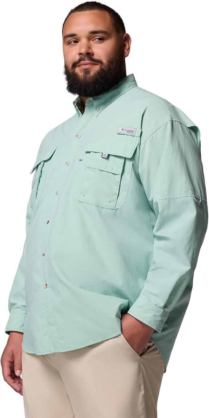 Columbia Men's PFG Bahama II Long Sleeve Fishing Shirt
