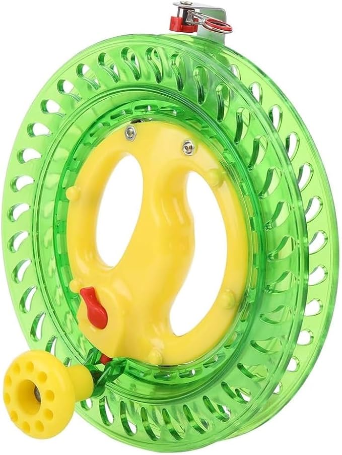 Dilwe Fishing Line Reel, ABS Multifunction Sea Fishing Wheel Hand Wire Wrapping Fly Line Fishing Reel Accessory