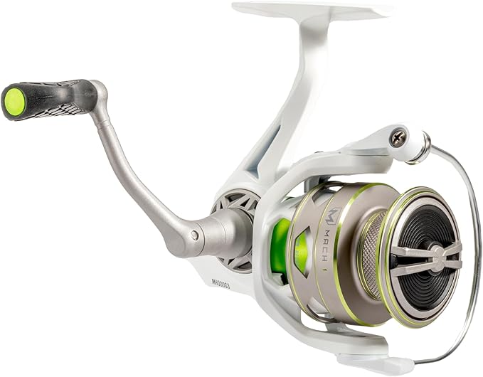 Lew's MACH 1 Spinning Fishing Reel, 9+1 Bearings, Graphite Frame, Speed Gears, Speed Lube, Multi-Disc Drag