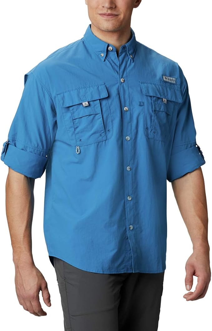 Columbia Men's PFG Bahama II Long Sleeve Fishing Shirt