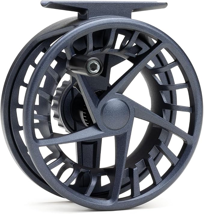 LAMSON | Liquid S-Series Fly Fishing Reel 3 Pack | All-Water | 1 Reel & 2 Bonus Spools + Carrying Case | Large Arbor, Powerful Sealed Drag, Pressure Cast Aluminum