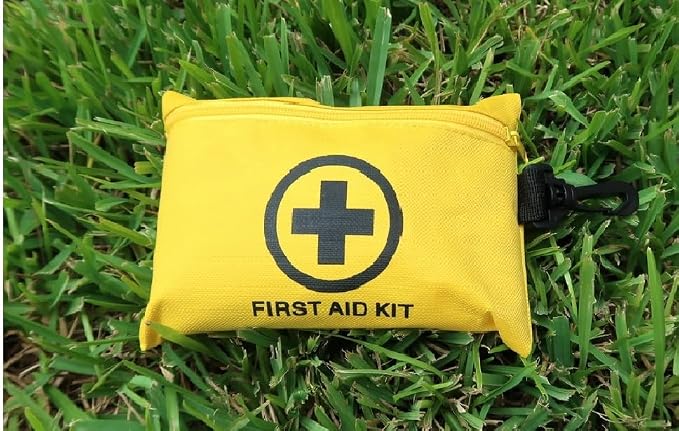 Galaxylense 128 Pcs First Aid Kits Small for Survival Emergency Trauma Military Tactical Medical School Office Home Hunting Camping Hiking Traveling Fishing IFAK EMT Bag (2 Packs)