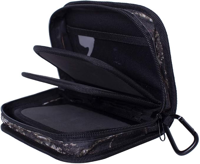 Kylebooker Fishing Lure Storage Bag Spinner Baits Wallet Case