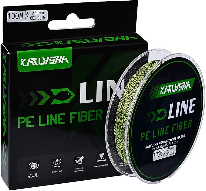 Braided Fishing Line, Abrasion Resistant Zero Stretch Braided Lines 4/8 Strands Super Strong Superline 6Lb -100Lb Test 109/328/547/1094/2187 Yards